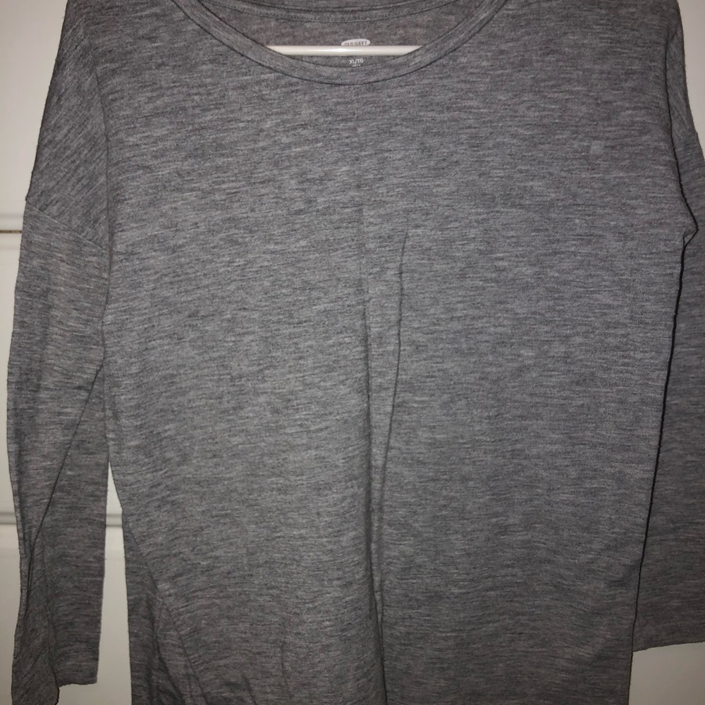 Grey Long Sleeve Shirt